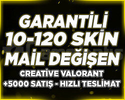 MAİL DEĞİŞEN | 10-120 SKİN GARANTİLİ RANDOM HESAP