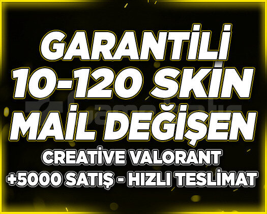 MAİL DEĞİŞEN | 10-120 SKİN GARANTİLİ RANDOM HESAP