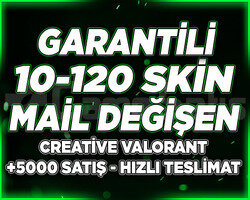 MAİL DEĞİŞEN | 10-120 SKİN GARANTİLİ RANDOM HESAP