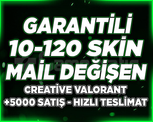MAİL DEĞİŞEN | 10-120 SKİN GARANTİLİ RANDOM HESAP