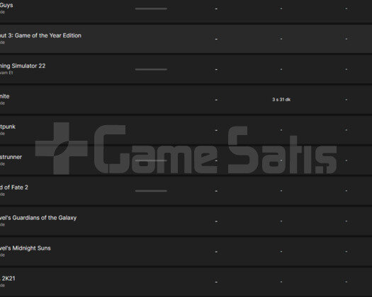 Epic Games - 49 Oyunlu Hesap