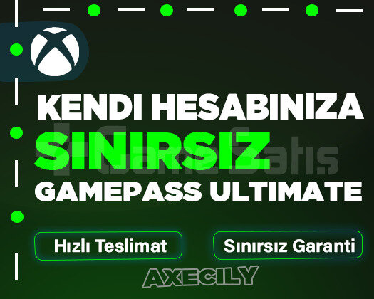 KENDİ HESABINIZA + Sınırsız Xbox Gamepass Ultimate