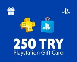 Playstation Gift Card 250 TRY