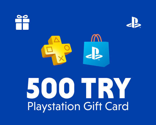 Playstation Gift Card 500 TRY