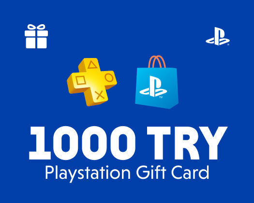 Playstation Gift Card 1000 TRY