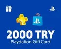 Playstation Gift Card 2000 TRY