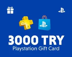 Playstation Gift Card 3000 TRY