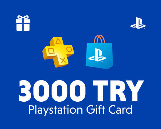 Playstation Gift Card 3000 TRY