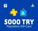 Playstation Gift Card 5000 TRY