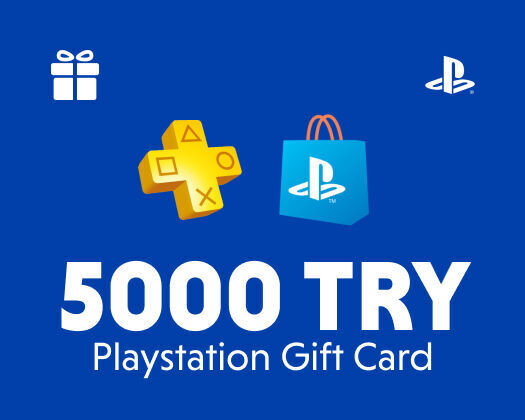 Playstation Gift Card 5000 TRY