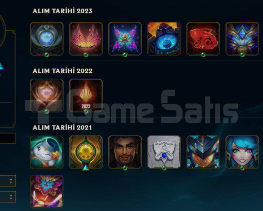 2016 KURULUM HANDMADE UNRANKED 23 SKIN 62 HERO