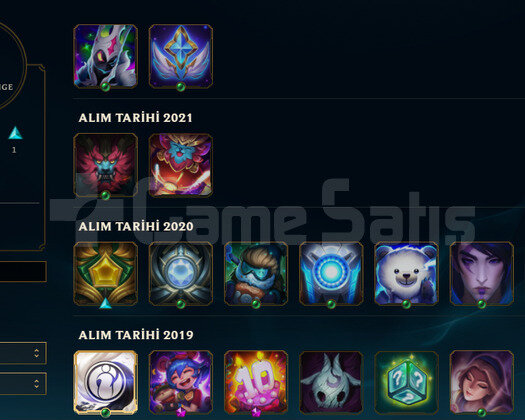 2019 KURULUM HANDMADE  10SKIN 41 HERO  UNRANKED