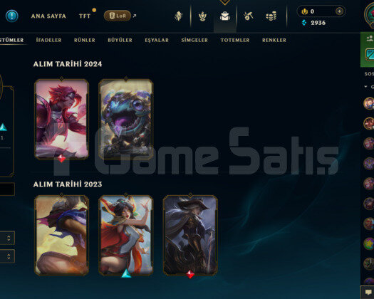 PLAT 3 HANDMADE 35 SEVİYE 5 SKİNLİ MAİLLİ HESAP!