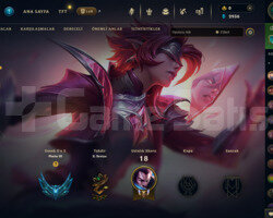 PLAT 3 HANDMADE 35 SEVİYE 5 SKİNLİ MAİLLİ HESAP!