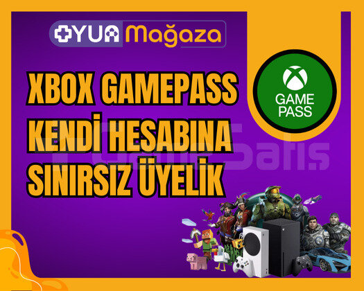KENDİ HESABINIZA | XBOX GAMEPASS SINIRSIZ! HIZLI