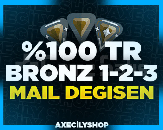 TR - BRONZ RANK - MAİL DEĞİŞEN - GARANTİLİ