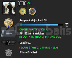 CS2 Prime | Premier Aktif | Yeşil Faktör + Garanti