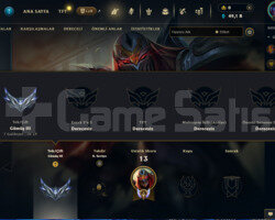 UNRANKED ZED KOSTÜMLÜ FRESH HESAP +49K ÖZ