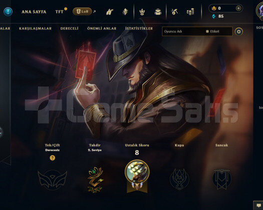 TR UNRANKED FRESH TEMİZ HESAP 30+ LEVEL