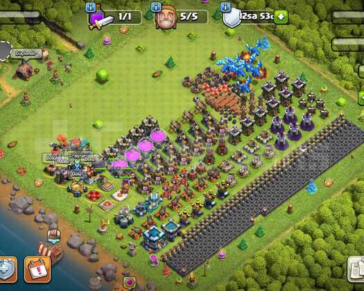 clash of clans 2 hesap bir arada bb13 ve bb11 ucuz