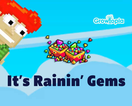 Growtopia It's Rainin' Gems