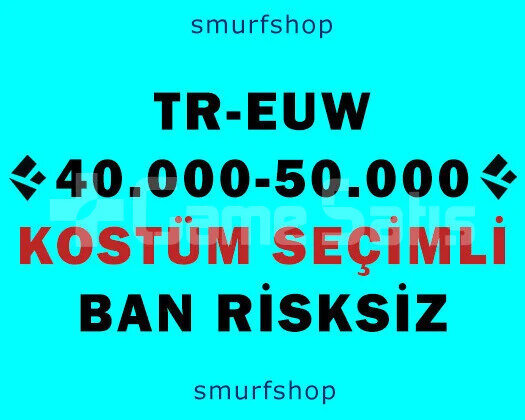 TR/EUW KOSTÜM SEÇİMLİ UNRANKED SIFIR BAN