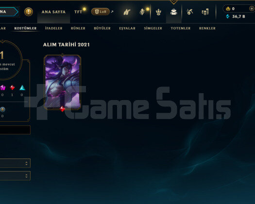 TR UNRANKED S11 HESABI 36.7K MAVİ ÖZ
