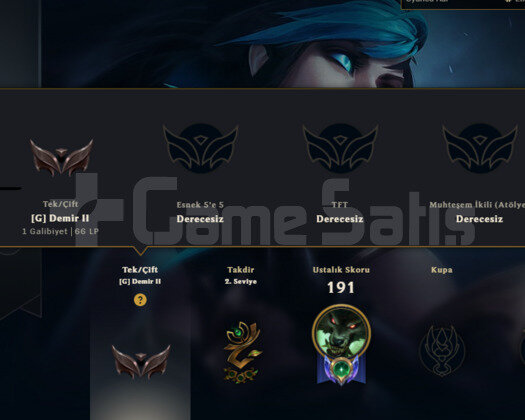 TR2017 KURULUM HANDMADE DEMİR2 GOBLN  7SKIN 50HERO