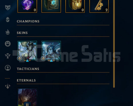 TR Geçen Sezon Plat | 1 Kostüm - 13K Mö | LoL