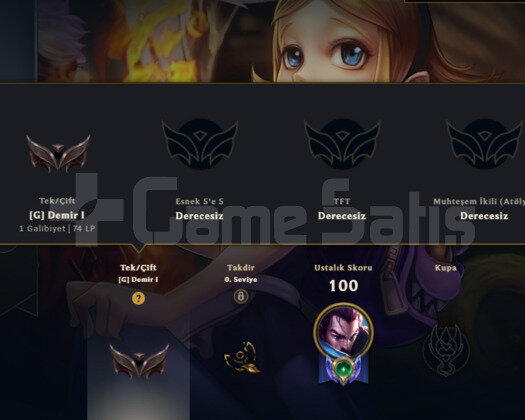 TR2019KURULUM HANDMADE DEMİR1 10SKIN 36HERO GOBLIN
