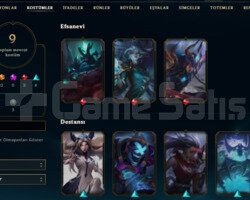 TR 9 SKIN 36 HERO 13K MAVİ ÖZ HANDMADE UNRANKED