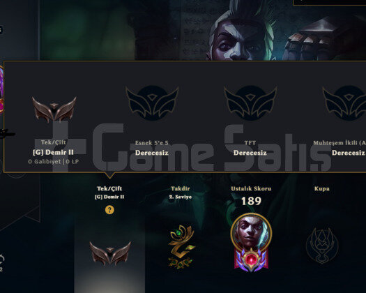 EUW2021KURULUM HANDMADE DEMİR2 19SKIN 54HERO 12K.Ö