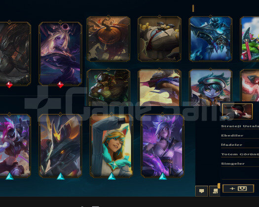 EUW2021KURULUM HANDMADE DEMİR2 19SKIN 54HERO 12K.Ö
