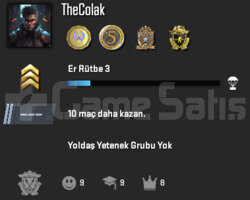 TR 4 MADALYA + 2000 TL OYUN  + 100 TL ENVANTER