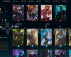 TR 2018 KURULUM 65 SKIN 108 HERO HANDMADE UNRANKED