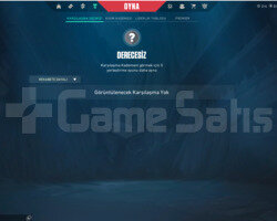 20 LEVEL RANKED HAZIR 5 MAÇ ATILMAMIŞ HESAP