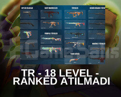 Eski kullandığım hesap - 18 level - Skinli