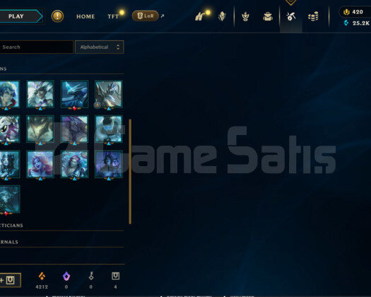 EUW D2 6+25lp gain 50 skin 28k be