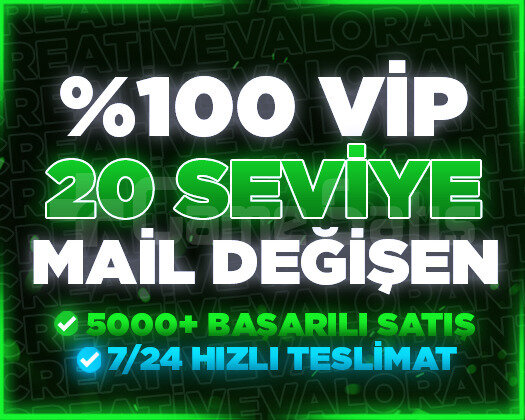 MAİL DEĞİŞEN | 20 SEVİYE HESAP | VALORANT