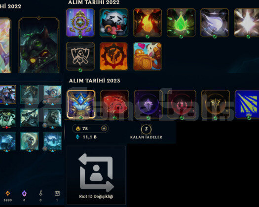 ELEMENTALIST LUX HANDMADE LOL HESABI