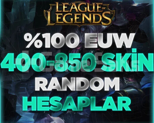 EUW | ULTRA VİP 400-850 SKİN LOL RANDOM