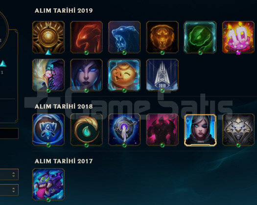 EUW2017 KURULUM HANDMADE UNRANKED 26HERO 10SKIN