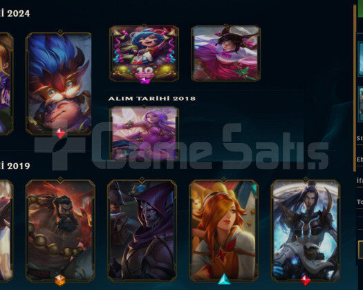 EUW2017 KURULUM HANDMADE UNRANKED 26HERO 10SKIN