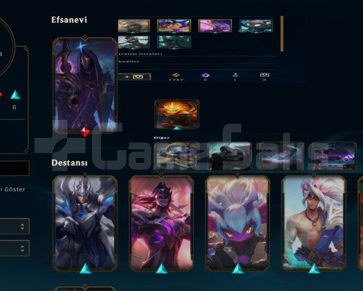 2023 KURULUM EUWEST 28 LEVEL 530 RP 12SKIN 35 HERO