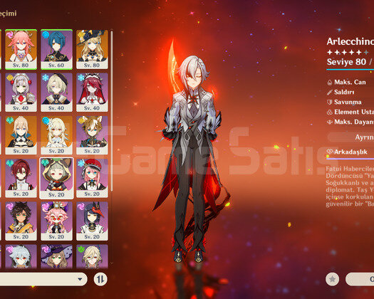Rank 48 I 9x5 Raiden Arlechino ve daha fazlası