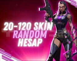 VIP++ 20-120 SKİN RANDOM HESAP