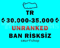 TR UNRANKED HESAP - 30K MAVİ ÖZ - BAN RİSKSİZ