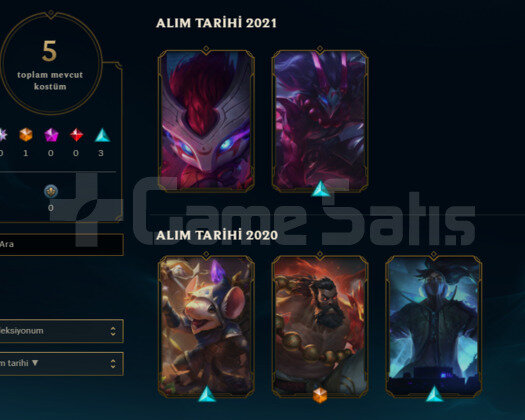 TR2021 HANDMADE DEMİR2 RUH.B UDYR 5SKIN 24 HERO