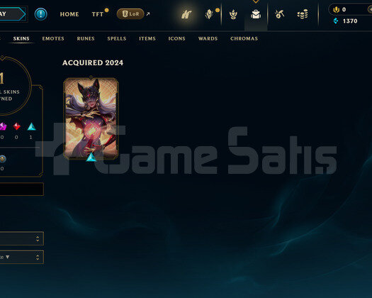 TR Unranked | 1 Kostüm - 27 Hero | LoL Hesap