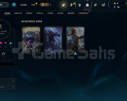 TR Geçen Sezon Zümrüt | 3 Kostüm - 35 Hero |LoL